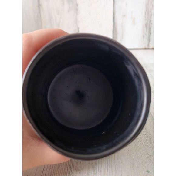 Rae Dunn happy Halloween candle AS IS black home decor - Picture 6 of 8